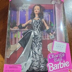 Barbie Charity Ball Doll in Elegant Black and Silver